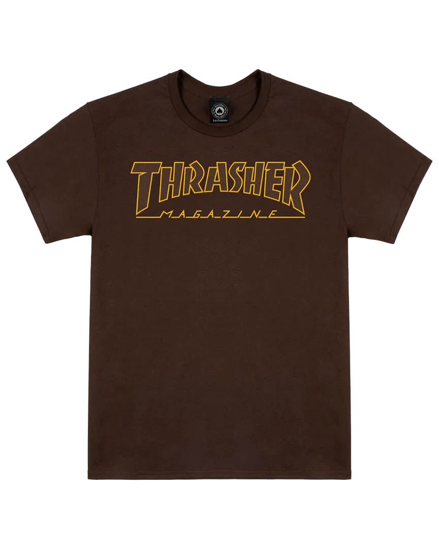TRASHER - OUTLINED T-SHIRT