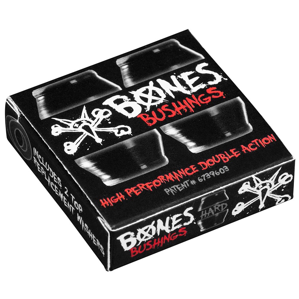 BONES BUSHINGS - HARD BLACK (96A)