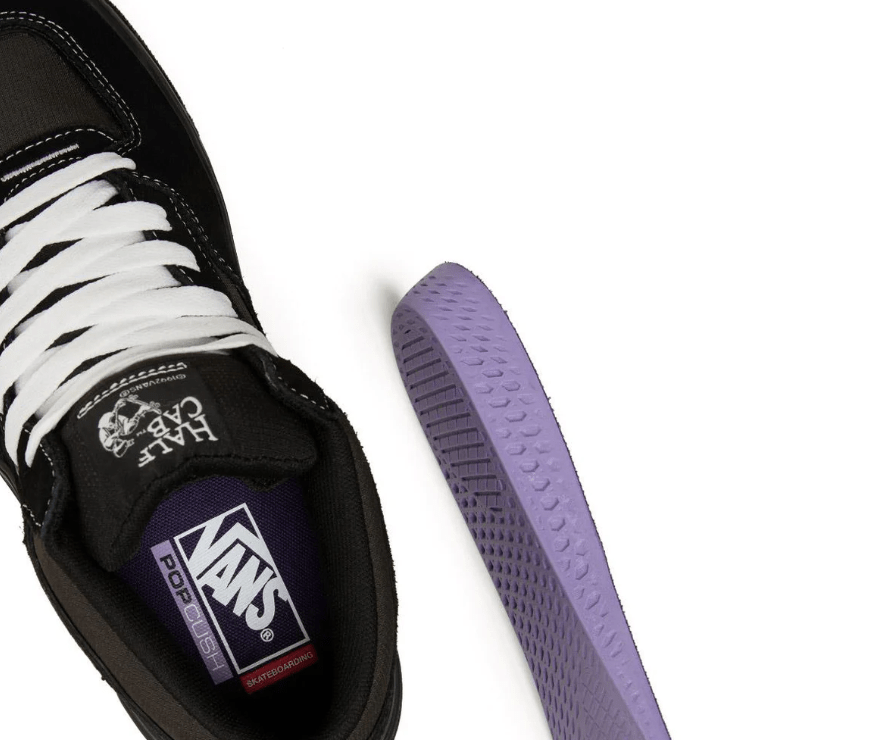 VANS - SKATE HALF CAB WAFFLECUP - BLACK/ASPHALT