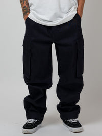 LOVIAH - CARGO DENIM PANTS