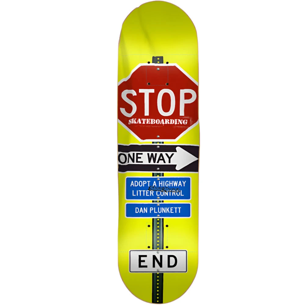 Dan Plunkett Stop Deck - 8.5"