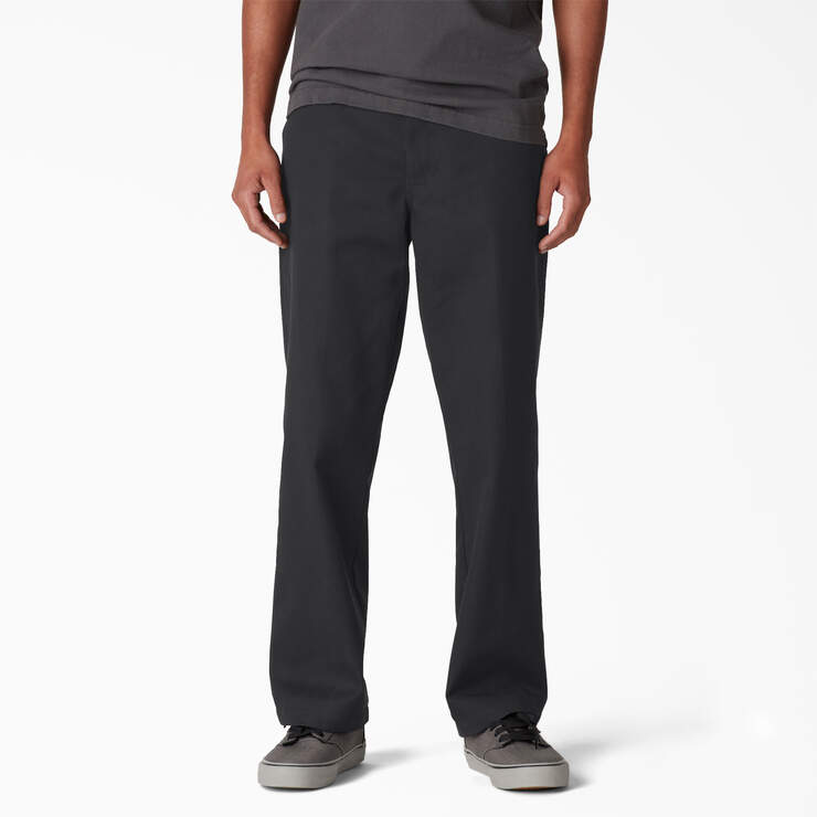 DICKIES - 67 FLEX TWILL PANT SLIM STRAIGHT/ black