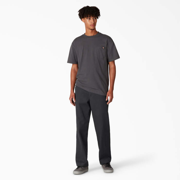 DICKIES - 67 FLEX TWILL PANT SLIM STRAIGHT/ black