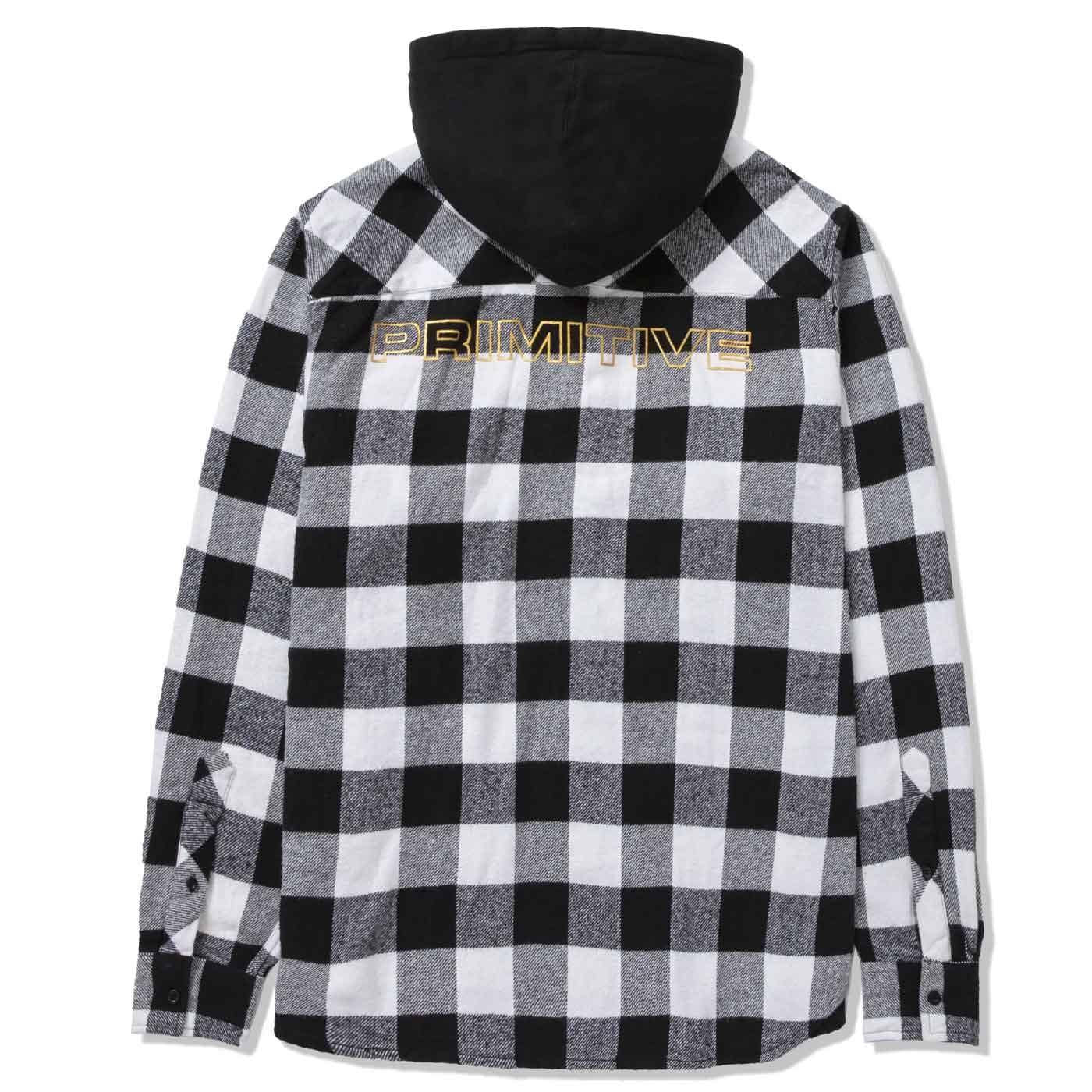 PRIMITIVE - HOODY FLANNEL GREY