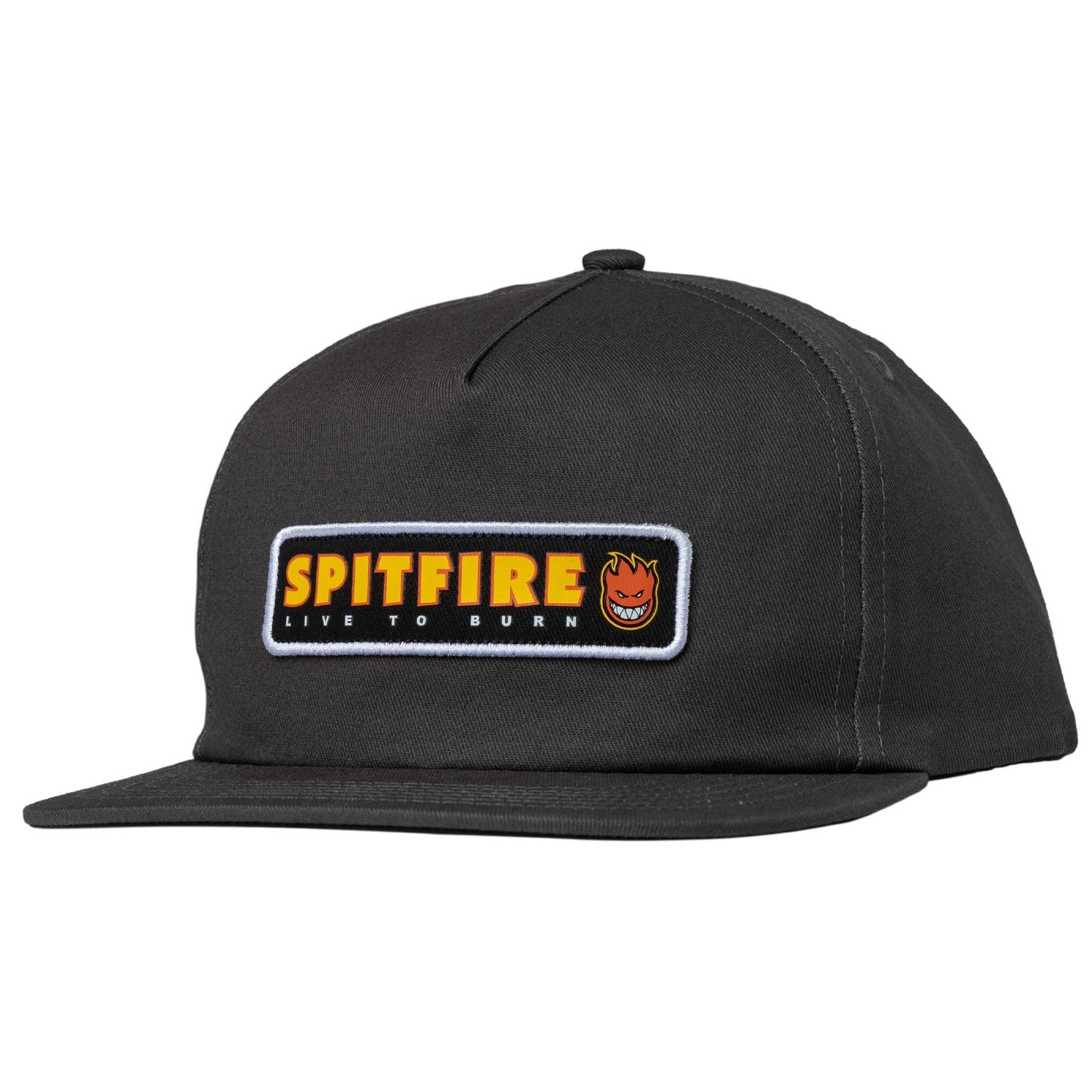 SPITFIRE - LTB PATCH SNAPBACK / CHARCOAL
