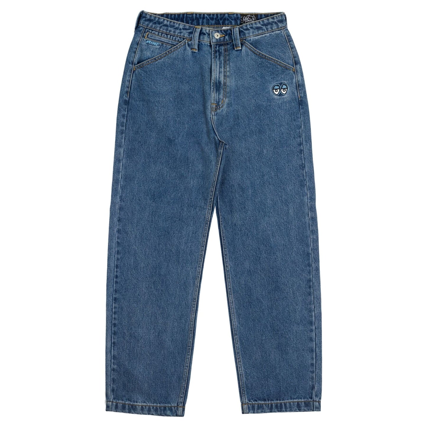 KROOKED - EYES DENIM TWILL PANT