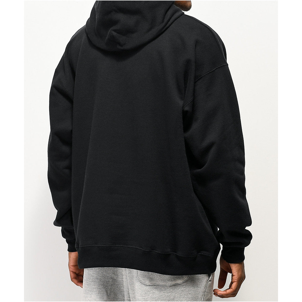TRASHERS - SKATE MAG HOOD / BLACK