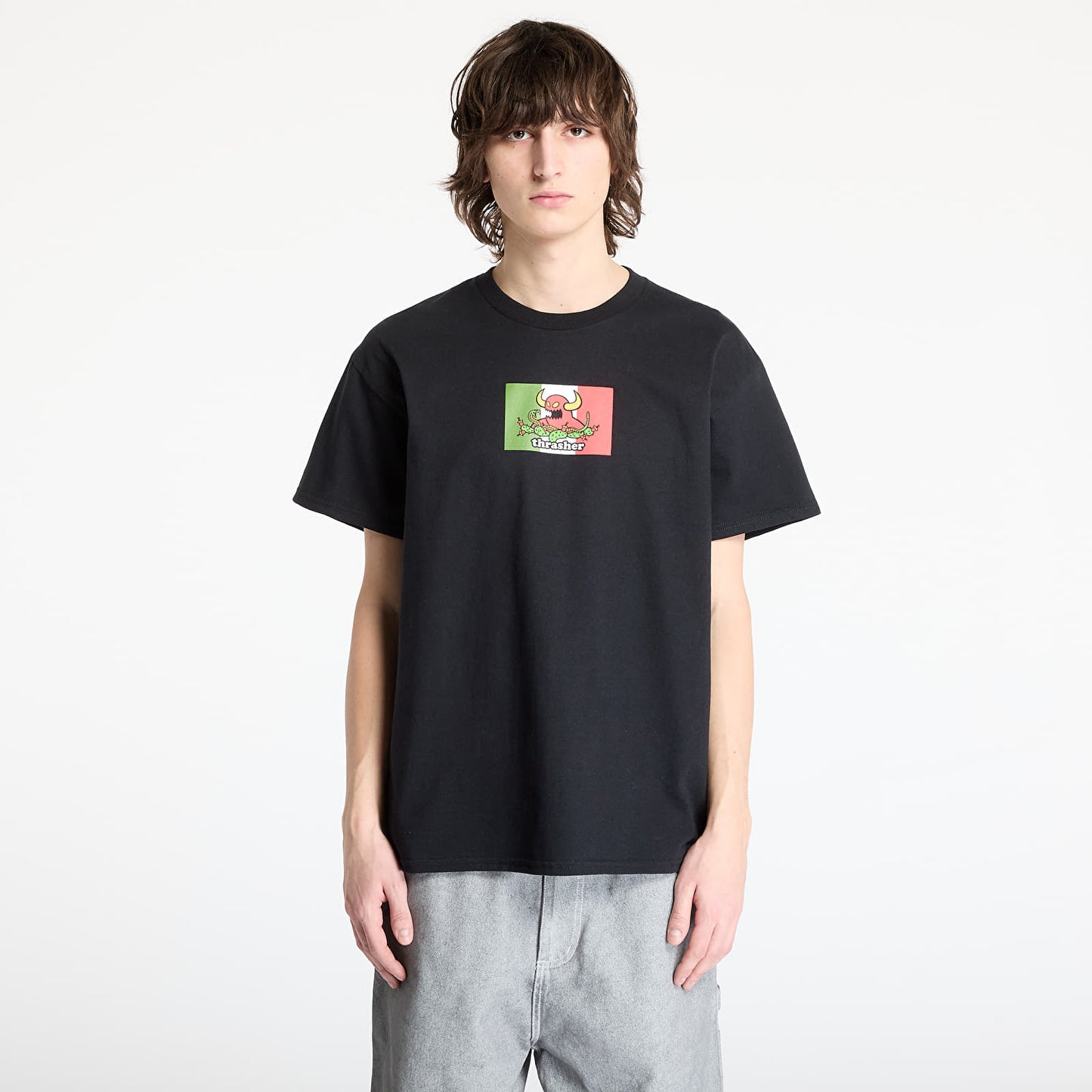 TRASHER X TOY MACHINE - HECHO T-SHIRT