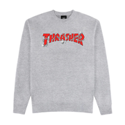 TRASHER - CHAINS BY DANIEL SHEPARD CREWNECK