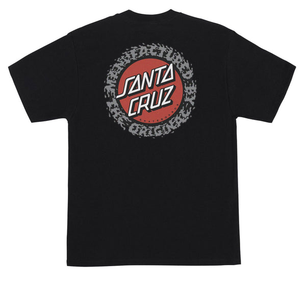 SANTA CRUZ T-SHIRT SPLATTER MFG DOT