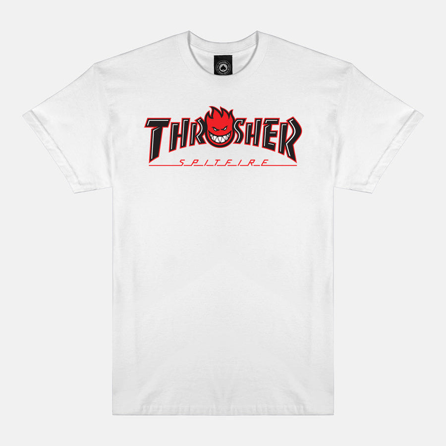 TRASHER X SPITFIRE - BIG HEAD OUTLINE T-SHIRT