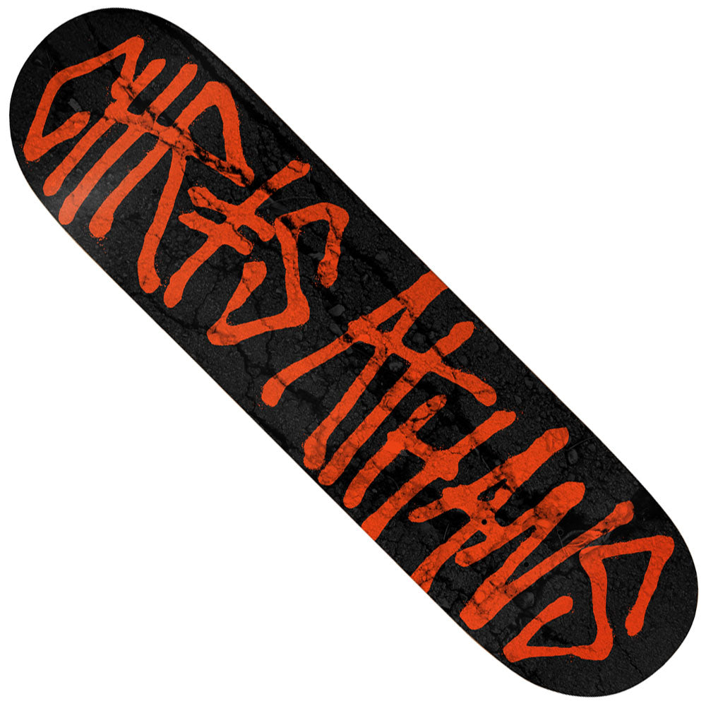 DEATHWISH  - Chris Athans Gang Logo Deck / 8.5 (*1st Pro Deck)
