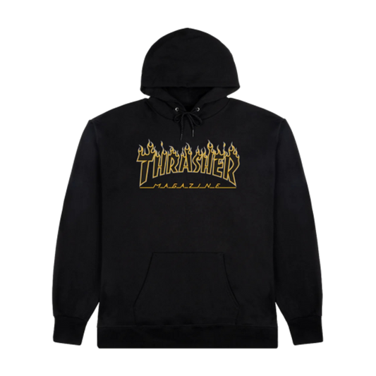 TRASHER - FLAME LOGO HOODIE