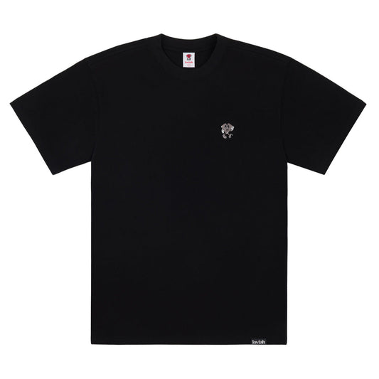 LOVIAH - HEARTMAN TEE BLACK