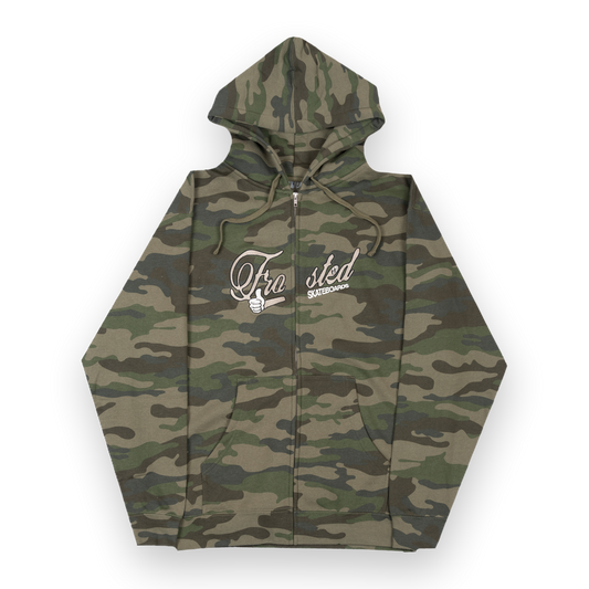 FROSTED - THUMBSUP - ZIP HOODIE