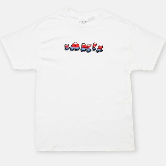 BAKER - BUBBLE WHITE TEE