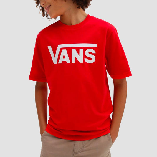 VANS - CLASSIC CHILI PEPPER/WHITE TEE / YOUTH