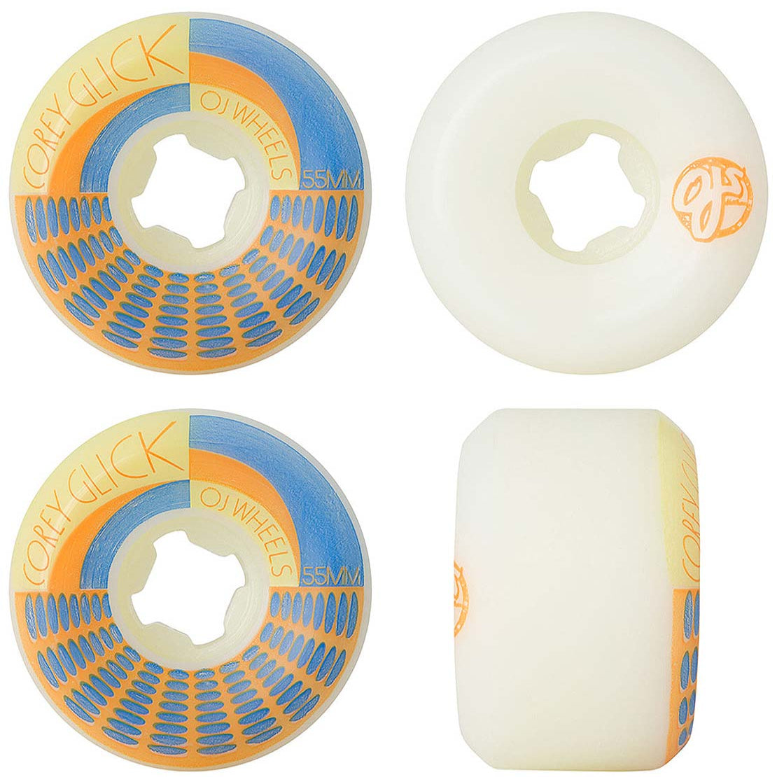 OJS WHEELS GLICK BRO JAZZ HARDLINE 99A 55mm