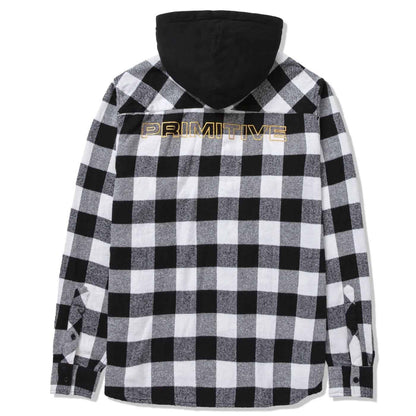 PRIMITIVE - HOODY FLANNEL GREY
