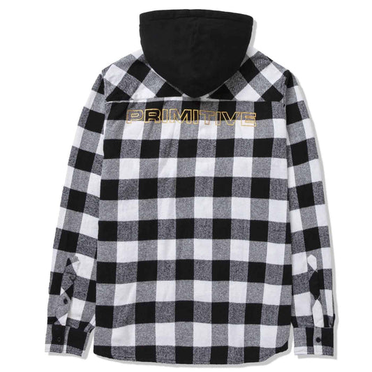 PRIMITIVE - HOODY FLANNEL GREY