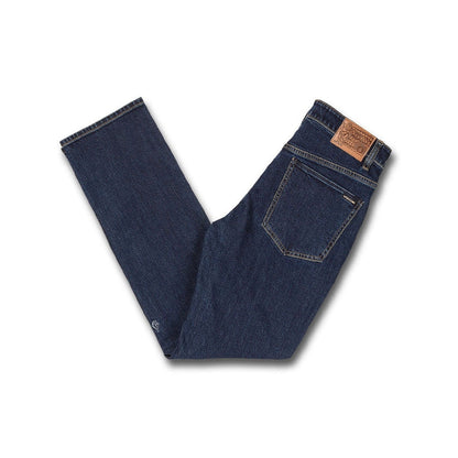 VOLCOM - VORTA SLIM STRAIGHT - DIRTY MED BLUE